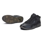 Air Jordan 10 Retro OVO “Black” 819955-030 - 올블랙 럭셔리 디자인