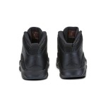 Air Jordan 10 Retro OVO “Black” 819955-030 - 올블랙 럭셔리 디자인