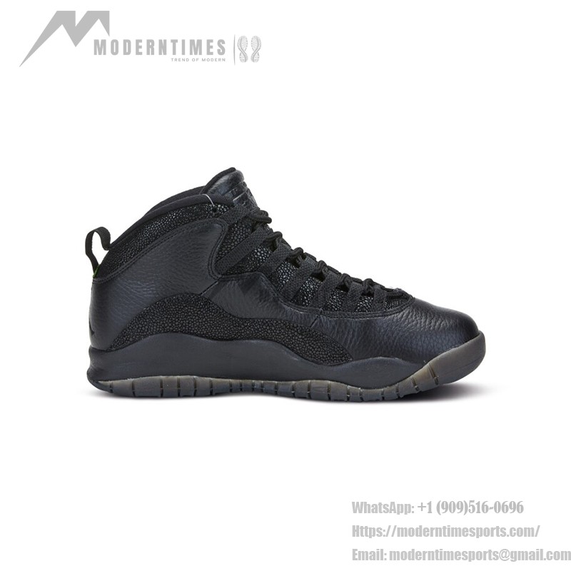 Air Jordan 10 Retro OVO “Black” 819955-030 - オールブラックラグジュアリーデザイン