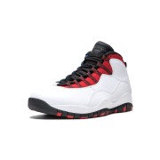 Air Jordan 10 Retro “Russell Westbrook PE” 310805-160 Klassische Basketball-Sneaker - Weiß, Rot & Schwarz Signature Design