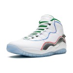 Air Jordan 10 Retro “Wings” CK4352-103 - 흰색 & 은색, 멀티컬러 라인