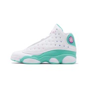 Air Jordan 13 GS "Aurora Green" 439358-100 - Frischer Mint-Klassiker für Jugendliche | Perfekter Frühlings-/Sommerlook