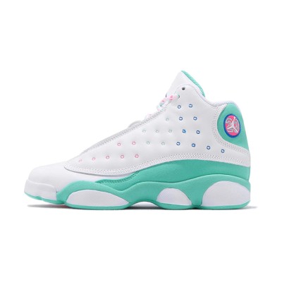 Air Jordan 13 GS "Aurora Green" 439358-100 - Fresh Mint Classic Sneakers for Youth | Perfect Spring/Summer Style