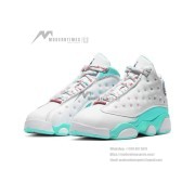 Air Jordan 13 GS "Aurora Green" 439358-100 - Fresh Mint Classic Sneakers for Youth | Perfect Spring/Summer Style