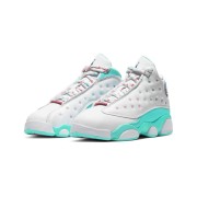 Air Jordan 13 GS "Aurora Green" 439358-100 - Frischer Mint-Klassiker für Jugendliche | Perfekter Frühlings-/Sommerlook