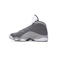 Air Jordan 13 Retro "Atmosphere Grey" 414571-016 - Dezenter Grauer Basketball-Sneaker | Stilvolle Alltagsschuhe