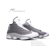 Air Jordan 13 Retro "Atmosphere Grey" 414571-016 - Dezenter Grauer Basketball-Sneaker | Stilvolle Alltagsschuhe