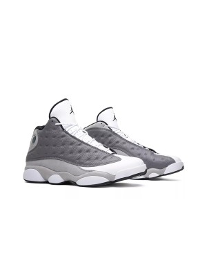 Air Jordan 13 Retro "Atmosphere Grey" 414571-016 - Dezenter Grauer Basketball-Sneaker | Stilvolle Alltagsschuhe