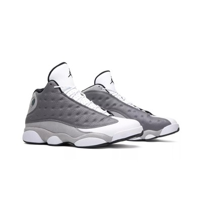 Air Jordan 13 Retro "Atmosphere Grey" 414571-016 - Dezenter Grauer Basketball-Sneaker | Stilvolle Alltagsschuhe