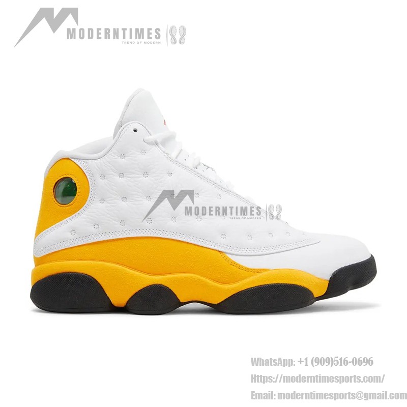 Air Jordan 13 Retro "Del Sol" 414571-167 - White and Yellow Sneakers