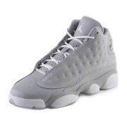 Air Jordan 13 Retro 439358-018 Wolf Grey Basketball Shoes - Perfect Blend of Classic Design and Comfort