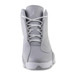 Air Jordan 13 Retro 439358-018 Wolf Grey basketball shoes with premium leather and iconic design