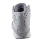 Air Jordan 13 Retro 439358-018 Wolf Grey basketball shoes with premium leather and iconic design