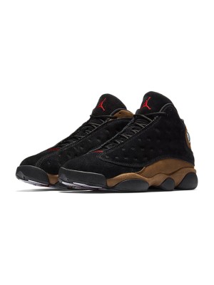 Air Jordan 13 Retro "Black Olive" 884129-006 - Dark Suede Classic Sneakers | Must-Have for Fall/Winter