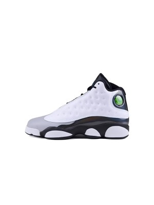 Air Jordan 13 Retro "Barons" 414571-115 - Klassischer Schwarz-Weiß-Sneaker | Zeitlos und Vielseitig