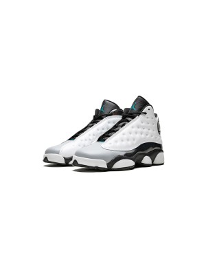 Air Jordan 13 Retro "Barons" 414571-115 - Klassischer Schwarz-Weiß-Sneaker | Zeitlos und Vielseitig