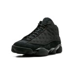 Air Jordan 13 Retro "Black Cat" 414571-011 - Matte Black Suede and Mesh Sneakers