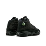 Air Jordan 13 Retro "Black Cat" 414571-011 - Mattschwarzer Wildleder- und Mesh-Sneaker