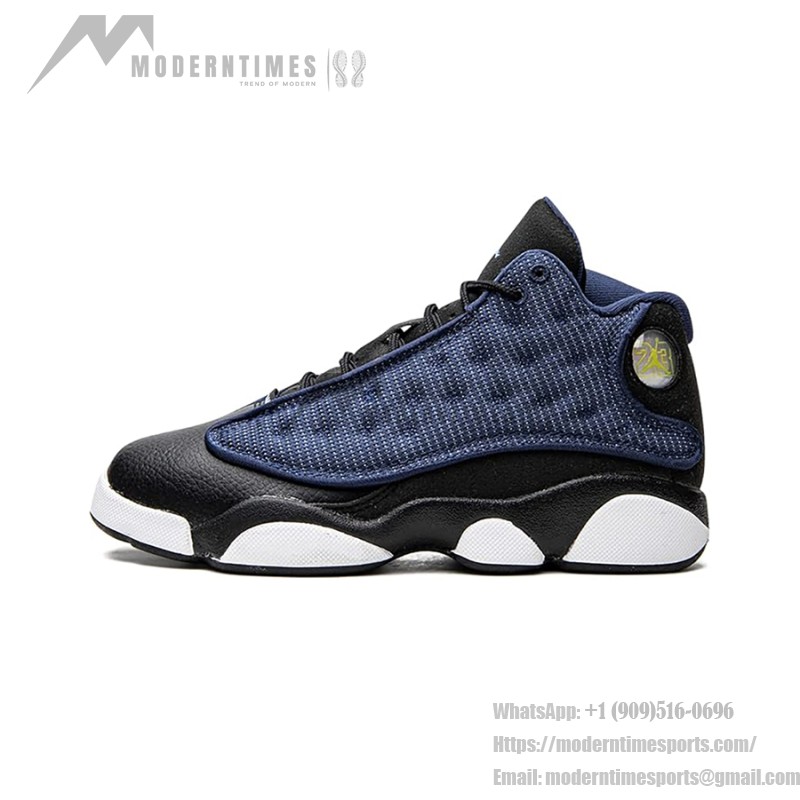 Air Jordan 13 Retro "Brave Blue" 414571-400 - Blue and Black Sneakers