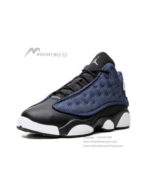 Air Jordan 13 Retro "Brave Blue" 414571-400 - Iconic Blue and Black Sneakers for Style Enthusiasts