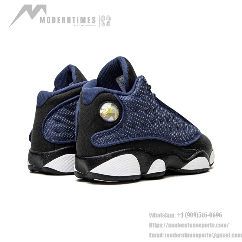 Air Jordan 13 Retro "Brave Blue" 414571-400 - Blue and Black Sneakers