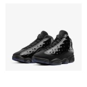 Air Jordan 13 Retro "Cap and Gown" 414571-012 - Luxuriöser Schwarz-Sneaker | Perfekte Kombination aus Klassik und Moderne