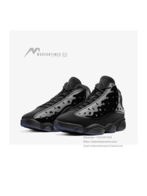 Air Jordan 13 Retro "Cap and Gown" 414571-012 - Luxe All-Black Sneakers | Perfect Blend of Classic and Modern