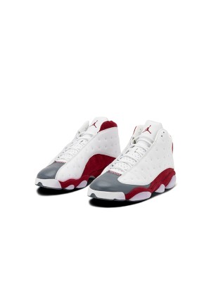 Air Jordan 13 Retro "Grey Toe" 414571-126 - Ikonischer Rot-Weiß-Grauer Sneaker | Perfekte Mischung aus Klassik und Moderne