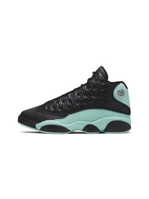 Air Jordan 13 Retro 414571-030 Island Green Schwarz Kroko & Mintgrün Basketballschuhe - Perfekte Kombination aus Luxus und Leistung