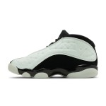 Air Jordan 13 Retro Low "Singles' Day" DM0803-300 - Mint Green and Black Sneakers