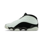 Air Jordan 13 Retro Low „Singles' Day“ DM0803-300 – Einzigartige Mintgrüne und Schwarze Sneaker für Besondere Anlässe