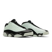 Air Jordan 13 Retro Low „Singles' Day“ DM0803-300 – Einzigartige Mintgrüne und Schwarze Sneaker für Besondere Anlässe