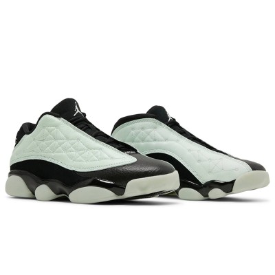 Air Jordan 13 Retro Low "Singles' Day" DM0803-300 - Unique Mint Green and Black Sneakers for Special Occasions