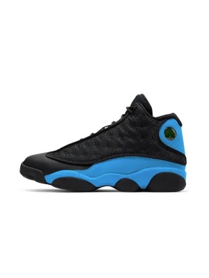 Air Jordan 13 Retro "Black University Blue" 884129-041 - Classic Black and Blue Sneakers for Style Enthusiasts