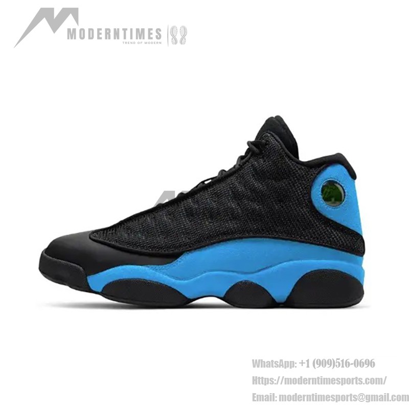 Air Jordan 13 Retro „Black University Blue“ 884129-041 - Schwarze und blaue Sneaker