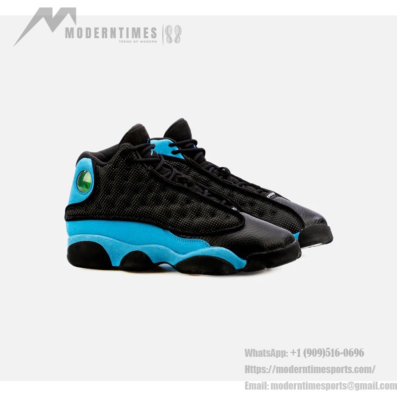 Air Jordan 13 Retro "Black University Blue" 884129-041 - 블랙과 블루 스니커즈