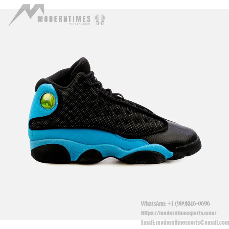 Air Jordan 13 Retro "Black University Blue" 884129-041 - 블랙과 블루 스니커즈