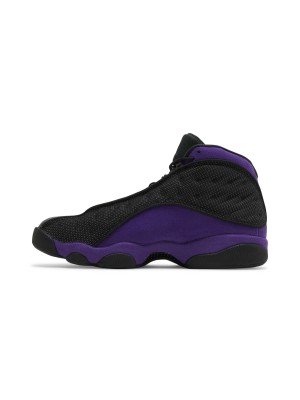 Air Jordan 13 Retro "Court Purple" DJ5982-015 - Iconic Black and Purple Sneaker for Streetwear Fans