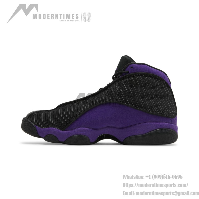 Air Jordan 13 Retro „Court Purple“ DJ5982-015 - Schwarze und violette Sneaker