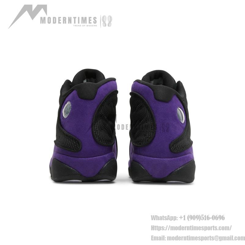 Air Jordan 13 Retro „Court Purple“ DJ5982-015 - Schwarze und violette Sneaker