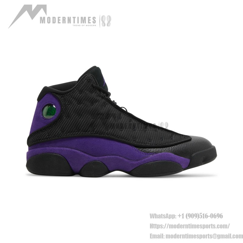 Air Jordan 13 Retro „Court Purple“ DJ5982-015 - Schwarze und violette Sneaker