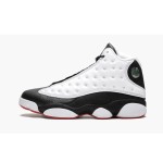 Air Jordan 13 "히 갓 게임" 414571-104 - 블랙 & 화이트 농구 스니커즈