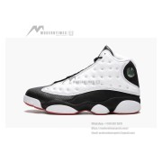 Air Jordan 13 "He Got Game" 414571-104 - Iconic Black & White Design | Timeless Basketball Sneaker