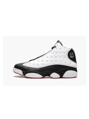 Air Jordan 13 "He Got Game" 414571-104 - Iconic Black & White Design | Timeless Basketball Sneaker