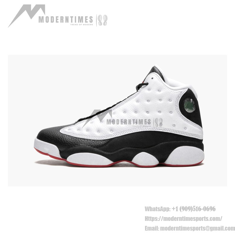 Air Jordan 13 "히 갓 게임" 414571-104 - 블랙 & 화이트 농구 스니커즈