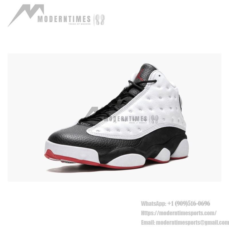 Air Jordan 13 "히 갓 게임" 414571-104 - 블랙 & 화이트 농구 스니커즈