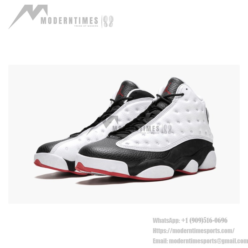 Air Jordan 13 "히 갓 게임" 414571-104 - 블랙 & 화이트 농구 스니커즈