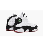 Air Jordan 13 "히 갓 게임" 414571-104 - 블랙 & 화이트 농구 스니커즈