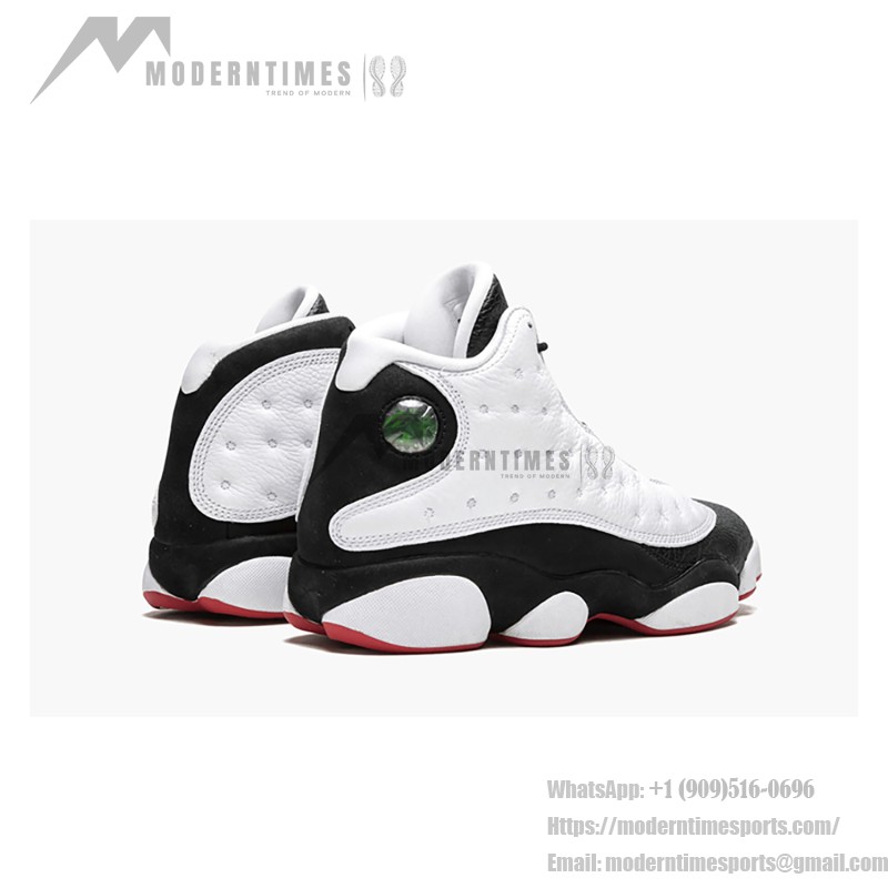 Air Jordan 13 "히 갓 게임" 414571-104 - 블랙 & 화이트 농구 스니커즈