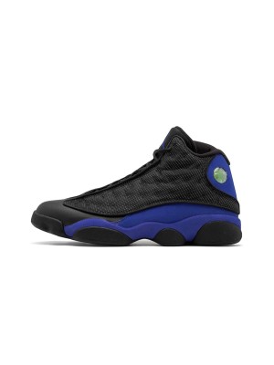 Air Jordan 13 Retro 'Hyper Royal' 414571-040 - Markante Schwarze und Blaue Basketballschuhe mit Reflektierenden Details